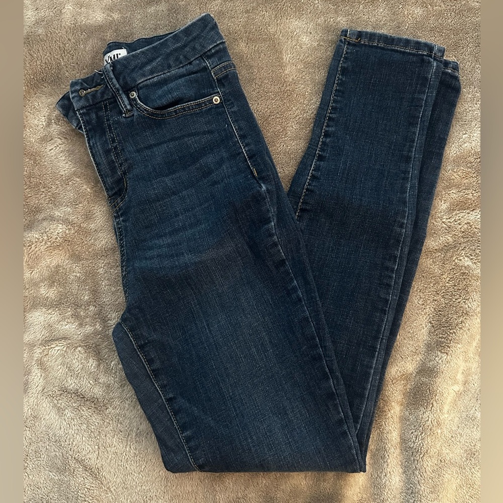 YMI Dark Blue Skinny Jeans for Women